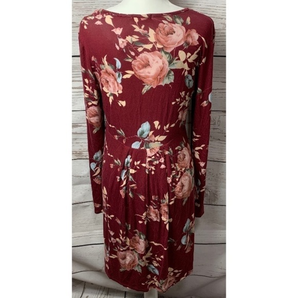 EUC 12 PM By Mon Ami Floral Babydoll Pleated Dress - Picture 8 of 10